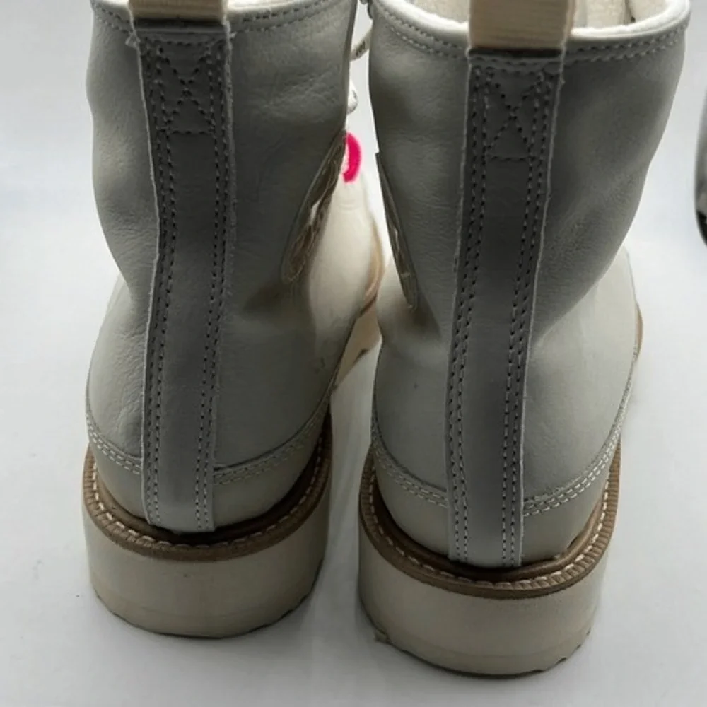 Converse Chuck Taylor Crafted Boot Hi Egret/Ivory/Pink 173212C M 8.5 | W 10- NWB - Picture 8 of 13